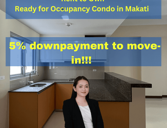 1 bedroom with balcony for sale in Makati