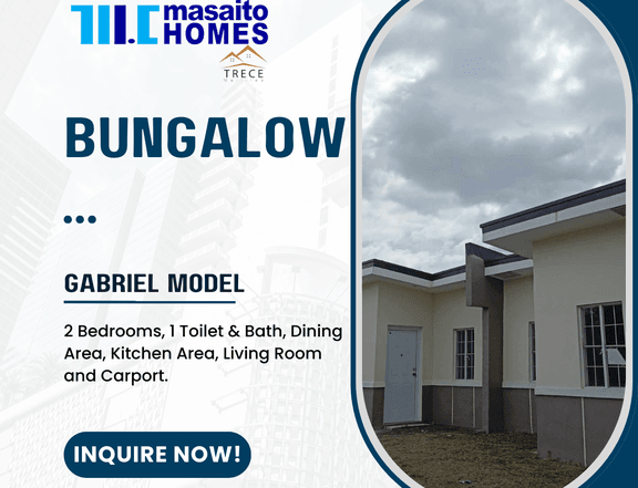2-bedroom Bungalow House For Sale in Trece Martires Cavite