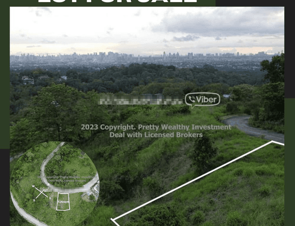 LOT FOR SALE WITH CLEAR CITY VIEW AT PARKRIDGE ANTIPOLO