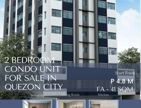 Furnished 41.00 sqm 2-bedroom Condo For Sale By Owner in Diliman