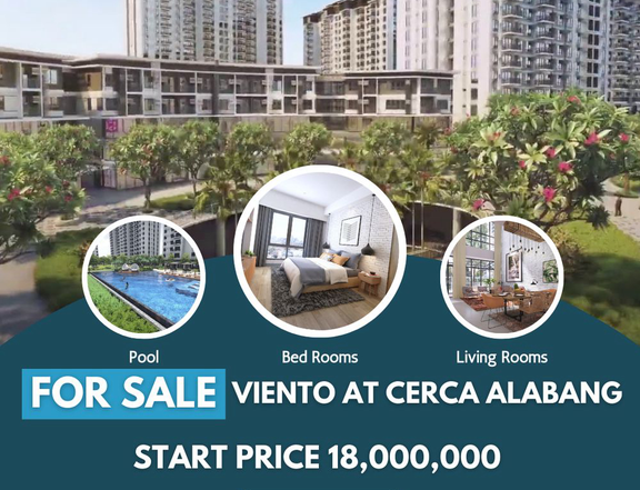 Viento - Pre- Selling Condo Unit Right beside Ayala Alabang by ALVEO