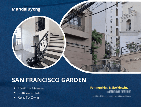 164K To Move in 3 BR Condo in Mandaluyong near Ortigas,Greenfield, Makati