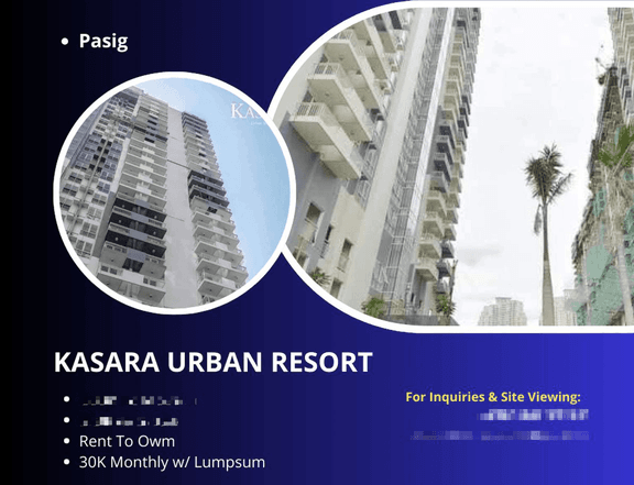 Condo niear Ortigas/Mandaluyong/Pasig Rent To Own No Down Payment