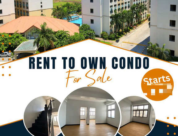 1-Bedroom 40sqm Loft type Rent-to-Own in Cambridge Village Pasig Cainta nr Ortigas CBD, SM Megamall