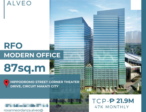 87sq.m Office Space Ready for Occupancy located at Makati City