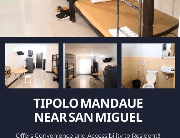 25.00 sqm Studio Residential Condo For Rent in Mandaue Cebu
