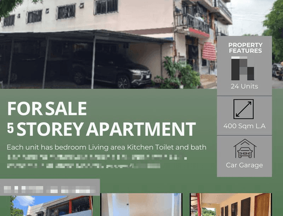 5-STOREY APARTMENT FOR SALE! in Angono Rizal