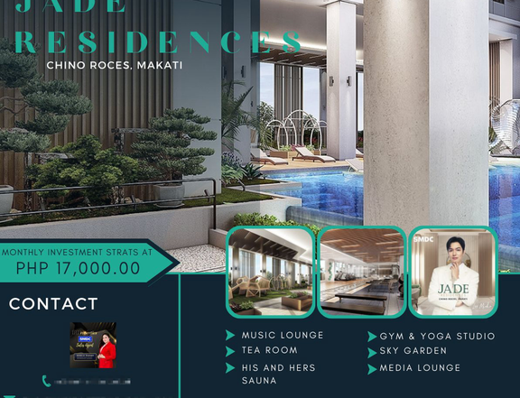 Pre-selling 25.00 sqm 1-bedroom Condo For Sale in Makati Metro Manila