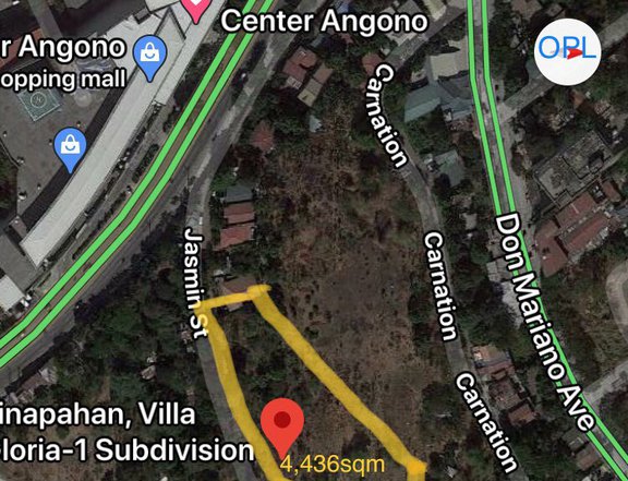 RESIDENTIAL LOT FOR SALE near SM Center Angono Rizal!