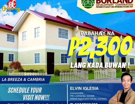 The most affordable Two-bedroom Townhouse in Zambales