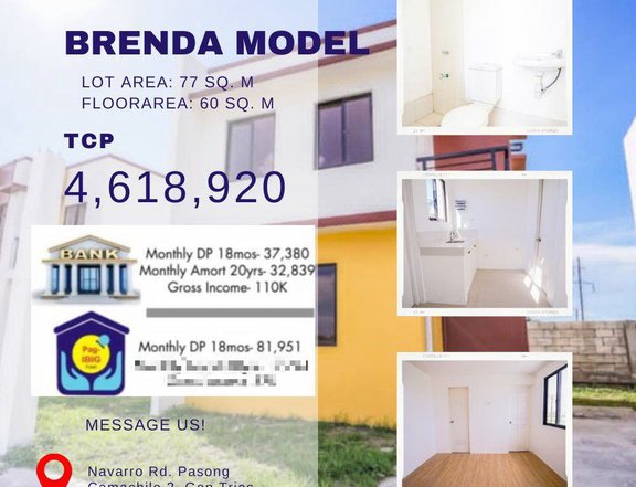 Ready For Occupancy Single Attached House For Sale in BRENDA Lanello Heights General Trias Cavite