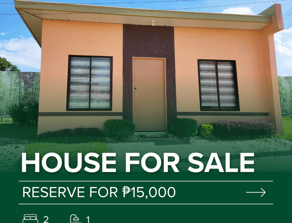 2-Bedroom House and Lot for Sale in Digos