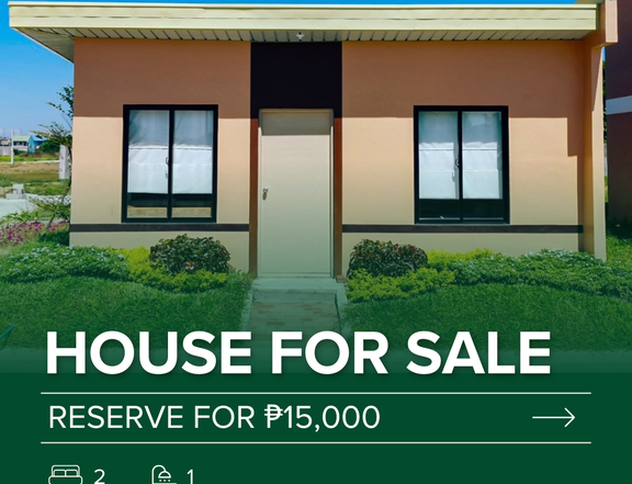2-Bedroom House and Lot For Sale in Kidapawan