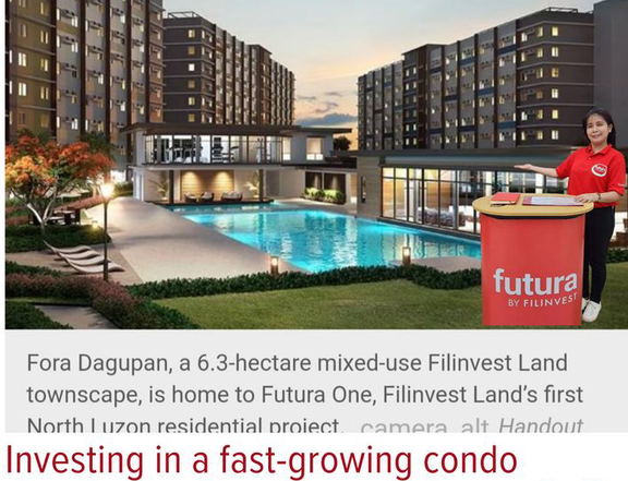 Filinvest Futura one Fora Dagupan condo mix-hub residential/commercial