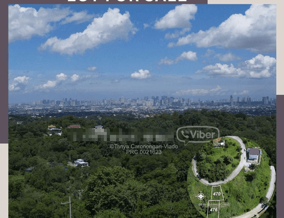 LOT FOR SALE WITH CLEAR CITY VIEW AT PARKRIDGE ANTIPOLO | 470-476sqm