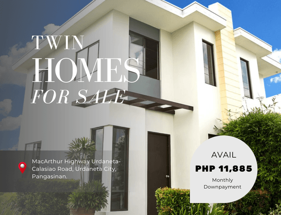 3-bedroom Duplex / Twin House For Sale in Urdaneta Pangasinan