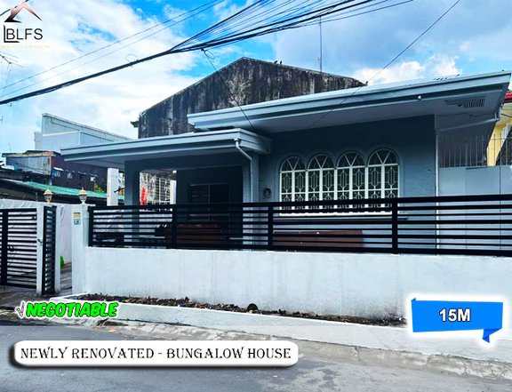DISCOUNTED NEWLY RENOVATED BUNGALOW HOUSE & LOT FOR SALE IN PARANAQUE