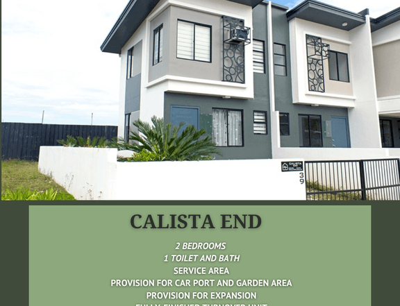 Fully-finished 2-bedroom Townhouse  End Unit For Sale in Naic Cavite
