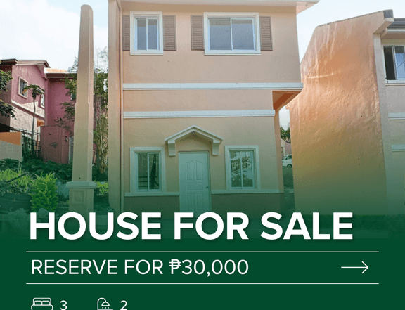 3-Bedroom House and Lot for Sale in Davao City