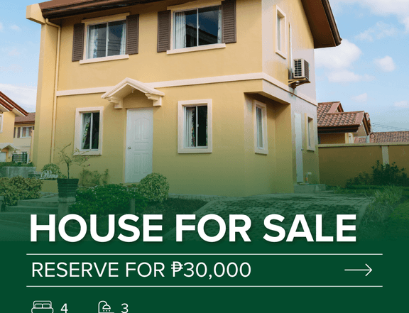 4-Bedroom House and Lot for Sale in Davao City