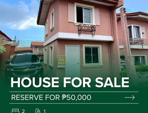 2-Bedroom House and Lot for Sale in Davao City