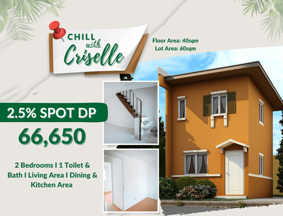 Ready Homes Criselle Available in Camella San Juan