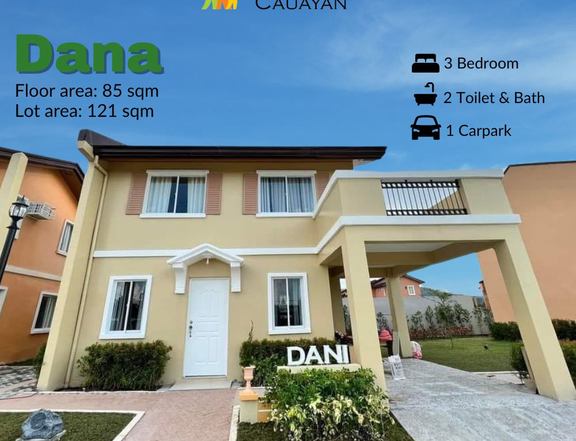 House and lot in Cauayan City- Pre-selling Dana 4 Bedroom