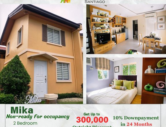 Mika NRFO 2 Bedroom House and lot in Santiago City 300k Discount