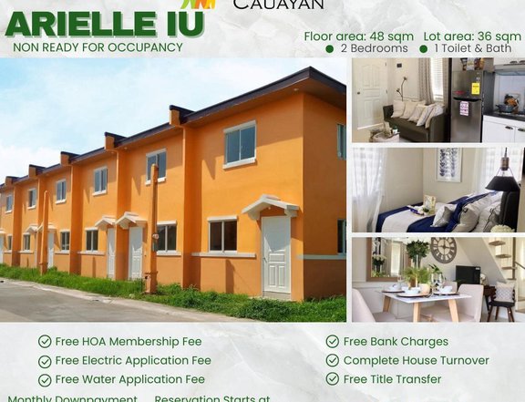 1 unit left House and lot in Tuguegarao- Arielle 2 Bedroom