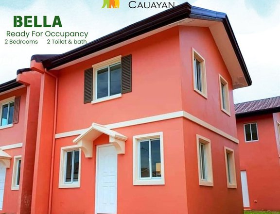 House and lot in Cauayan City 2 Bedroom Bella RFO Installment