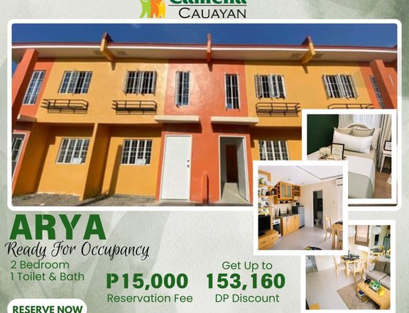 Rent to own in Cauayan City- Arya 2 Bedroom Ready For Occupancy