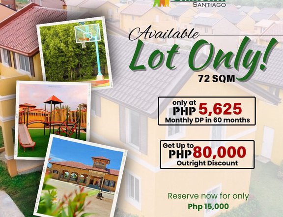 Lot only in Santiago Outright Discount