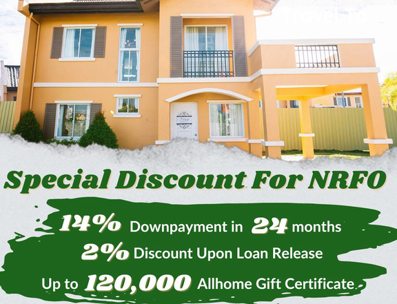 House and lot in Santiago City Special Discount for NRFO
