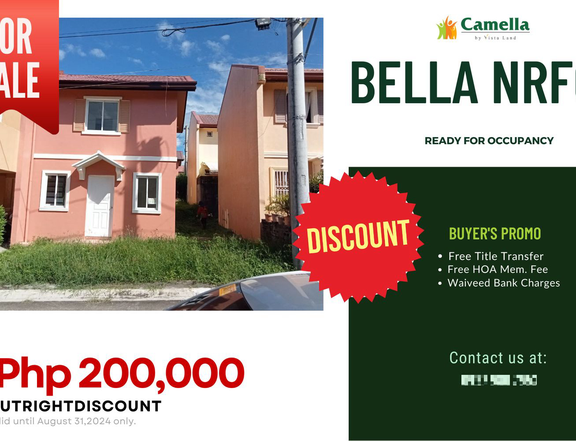 2-Bedroom Pre-Selling Single Firewall House in Carcar City