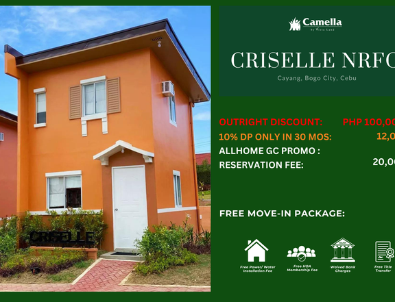 100K Outright Discount | 2-Storey 2BR, 1 TB House (0% Interest in 30 months)