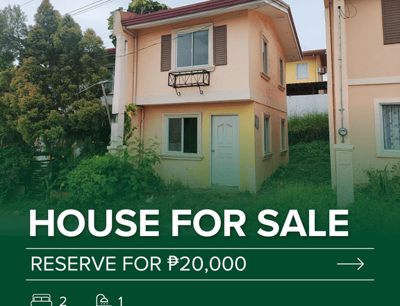 2-Bedroom House and Lot For Sale in Cagayan de Oro