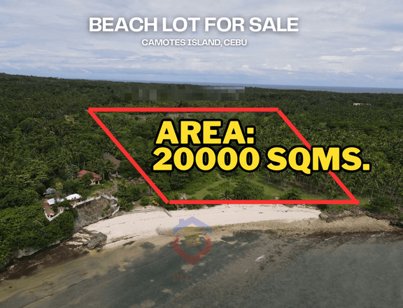 Beach Lot Available For Sale in Camotes Island, Cebu. White Sand Beach