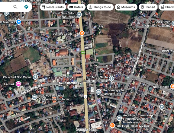 Foreclosed 270 sqm Residential Lot For Sale in Capas Tarlac
