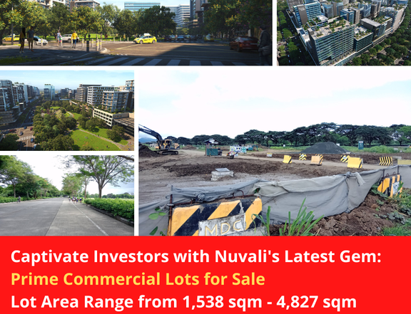1,538 sqm Commercial Lot For Sale in Nuvali Santa Rosa Laguna