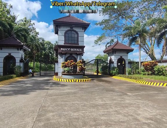 Residential Lot For Sale in Parco Royale Alaminos Laguna + Caffe Primo