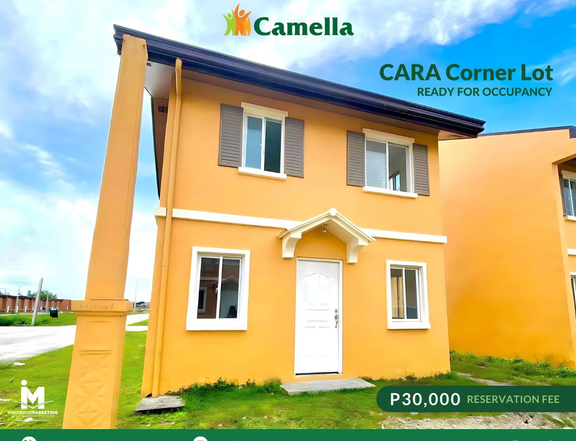 Corner Lot Cara House and Lot Unit in Camella bacolod South