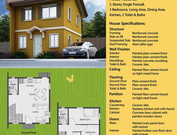 A Pre-selling 3-bedroom  House For Sale in Butuan