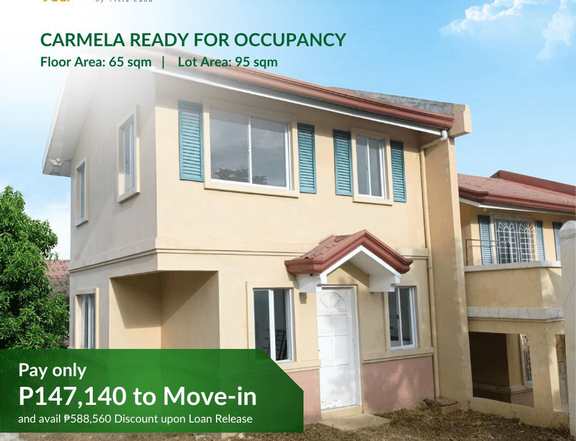 125K Total DP-Carmela Corner Lot