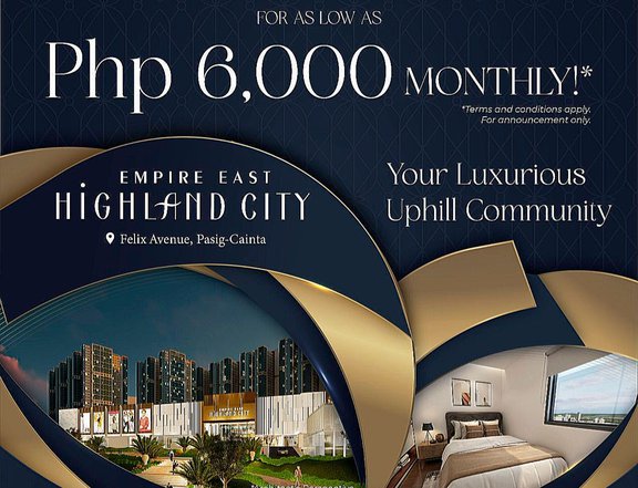 Affordable Condo Investment in Metro Manila, Longterm Payment No Int