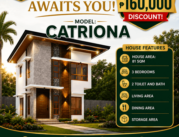 3-bedroom Single Detached House For Sale in St. Agatha Homes Malolos Bulacan