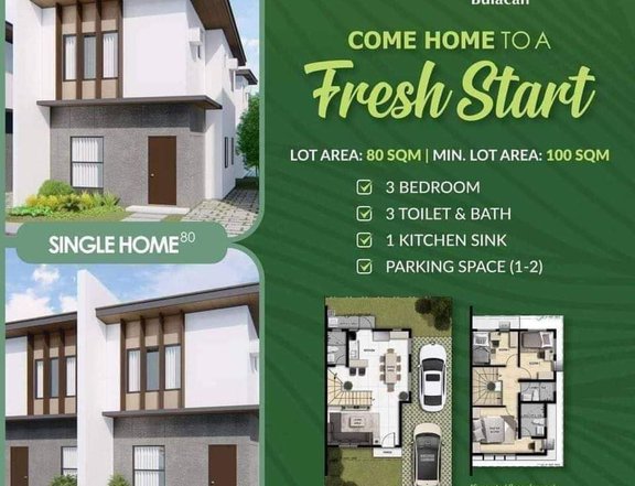 3-Bedroom Single Detached House & Lot for sale in Santa Maria Bulacan