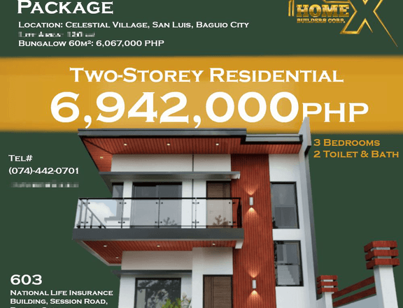 Pre-selling House and Lot Package in Baguio City