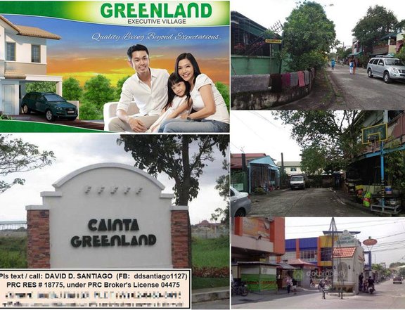 RES'L CORNER LOT 218 SQM IN OPEN SPACE, CAINTA GREENLAND, PH 7