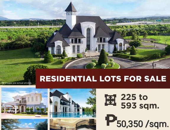 Residential Lots in Chateaux de Paris South Forbes Silang Cavite
