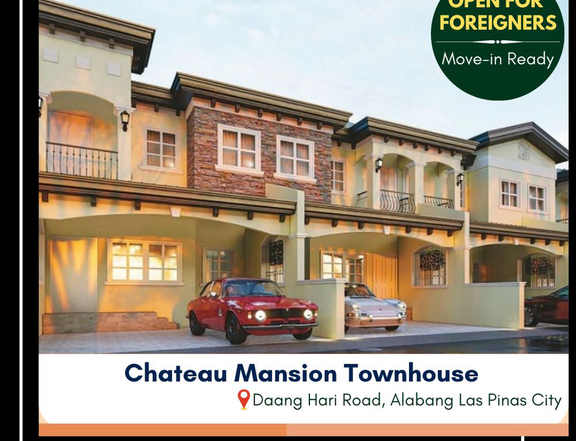3 Bedrooms Luxurious Townhouse located just across Ayala Alabang.